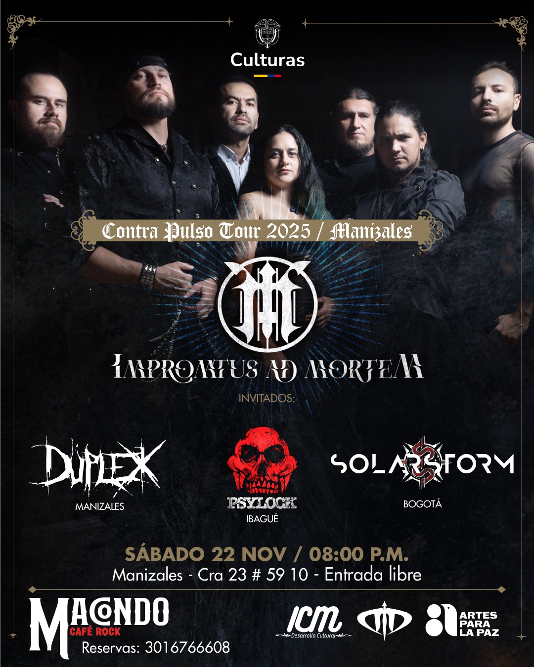 Contra Pulso Tour — Manizales